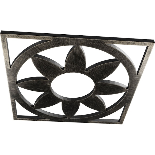 Blume Architectural Grade PVC Pierced Ceiling Medallion, 18OD X 6 1/4ID X 1/2P